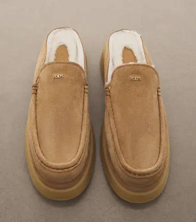 Tod's Gommino suede platform mules | Thumbnail 3 Tod's Gommino suede platform mules | Thumbnail 3
