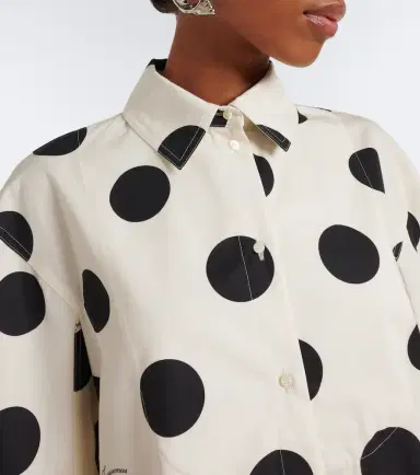 Jacquemus Citta polka-dot cotton shirt | Thumbnail 7 Jacquemus Citta polka-dot cotton shirt | Thumbnail 7