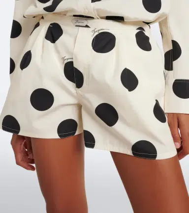 Jacquemus Amelo polka-dot cotton shorts | Thumbnail 3 Jacquemus Amelo polka-dot cotton shorts | Thumbnail 3