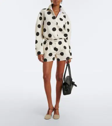 Jacquemus Amelo polka-dot cotton shorts | Thumbnail 4 Jacquemus Amelo polka-dot cotton shorts | Thumbnail 4