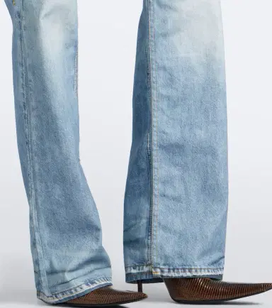 Acne Studios Trompe l'oeil printed wide-leg jeans | Thumbnail 6 Acne Studios Trompe l'oeil printed wide-leg jeans | Thumbnail 6