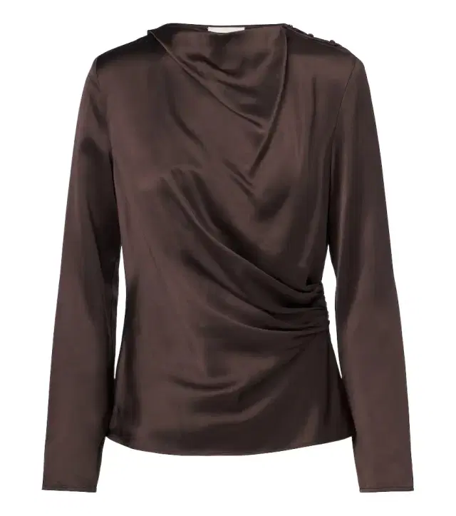 Anya draped satin top Anya draped satin top