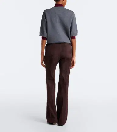 Joseph Tafira suede flared pants | Thumbnail 3 Joseph Tafira suede flared pants | Thumbnail 3