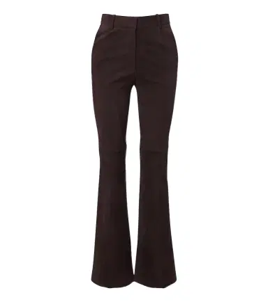 Joseph Tafira suede flared pants | Thumbnail 1 Joseph Tafira suede flared pants | Thumbnail 1