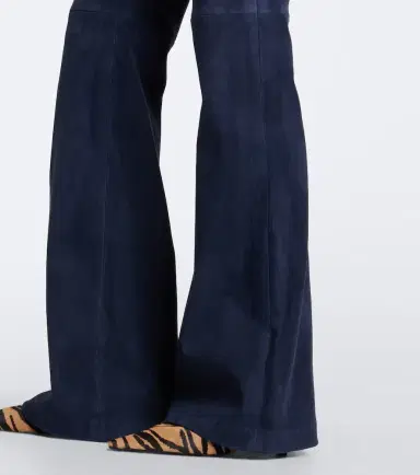 Joseph Tafira suede flared pants | Thumbnail 4 Joseph Tafira suede flared pants | Thumbnail 4