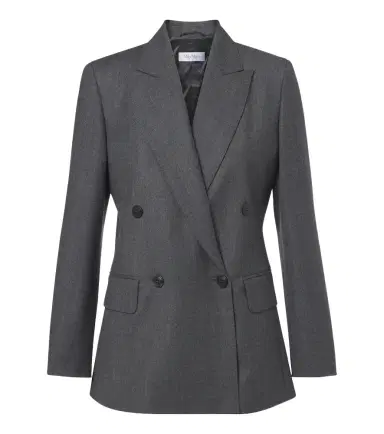Max Mara Double-breasted wool-blend blazer | Thumbnail 1 Max Mara Double-breasted wool-blend blazer | Thumbnail 1