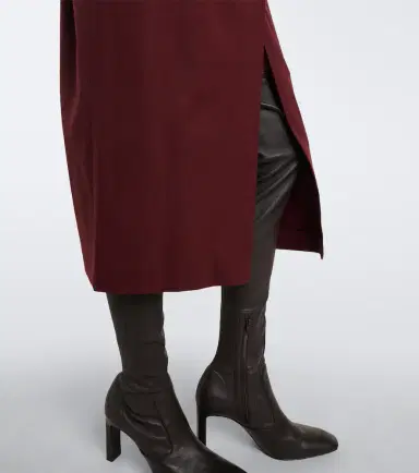 Max Mara Belted wool-blend shirt dress | Thumbnail 5 Max Mara Belted wool-blend shirt dress | Thumbnail 5
