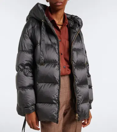 Max Mara Hooded down jacket | Thumbnail 2 Max Mara Hooded down jacket | Thumbnail 2