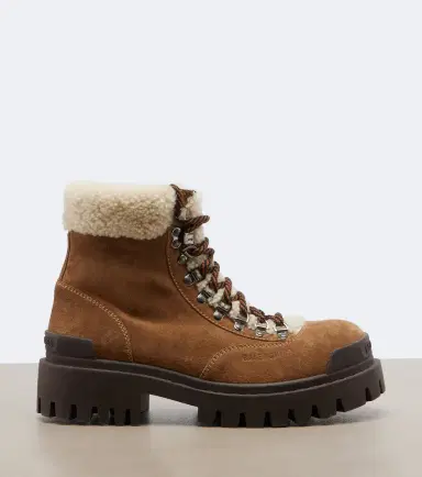 Balenciaga Combat Strike suede lace-up boots | Thumbnail 3 Balenciaga Combat Strike suede lace-up boots | Thumbnail 3