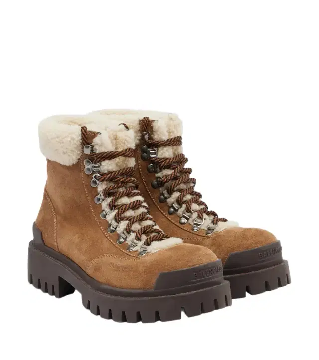 Combat Strike suede lace-up boots Combat Strike suede lace-up boots
