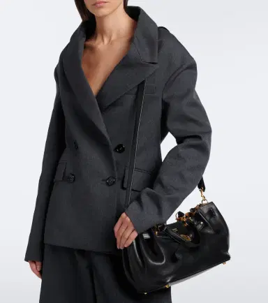 Balenciaga Fan Small leather top-handle bag | Thumbnail 5 Balenciaga Fan Small leather top-handle bag | Thumbnail 5
