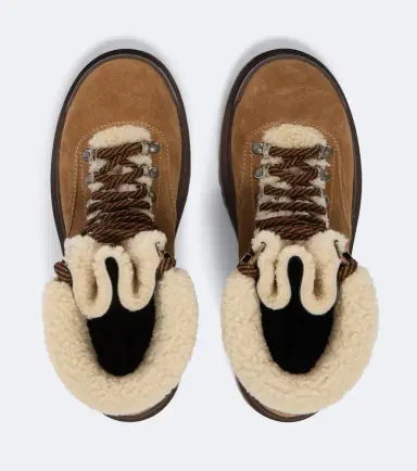 Balenciaga Shearling-lined suede lace-up boots | Thumbnail 5 Balenciaga Shearling-lined suede lace-up boots | Thumbnail 5