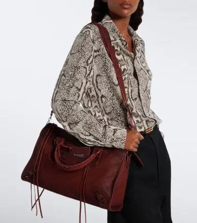 Balenciaga Le City Medium leather top-handle bag | Thumbnail 2 Balenciaga Le City Medium leather top-handle bag | Thumbnail 2