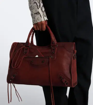 Balenciaga Le City Medium leather top-handle bag | Thumbnail 3 Balenciaga Le City Medium leather top-handle bag | Thumbnail 3
