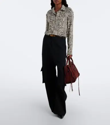 Balenciaga Le City Medium leather top-handle bag | Thumbnail 4 Balenciaga Le City Medium leather top-handle bag | Thumbnail 4