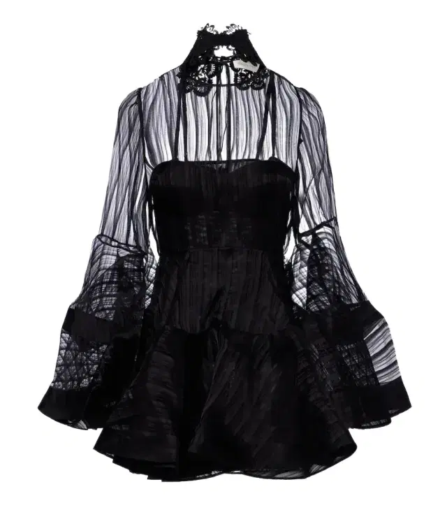 Valiant Lantern silk organza minidress Valiant Lantern silk organza minidress