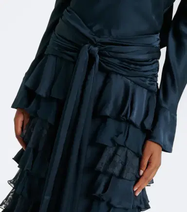 Zimmermann Valiant ruffled silk satin and chiffon gown | Thumbnail 4 Zimmermann Valiant ruffled silk satin and chiffon gown | Thumbnail 4