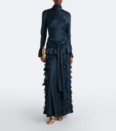 Zimmermann Valiant ruffled silk satin and chiffon gown | Thumbnail 7 Zimmermann Valiant ruffled silk satin and chiffon gown | Thumbnail 7