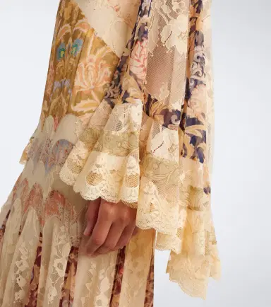 Zimmermann Valiant floral panelled silk gown | Thumbnail 5 Zimmermann Valiant floral panelled silk gown | Thumbnail 5