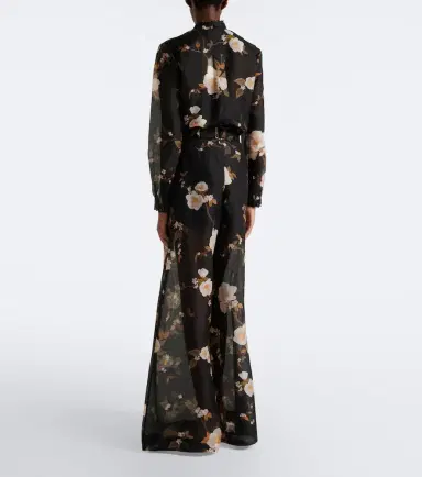 Zimmermann Ascent floral linen and silk wide-leg pants | Thumbnail 2 Zimmermann Ascent floral linen and silk wide-leg pants | Thumbnail 2