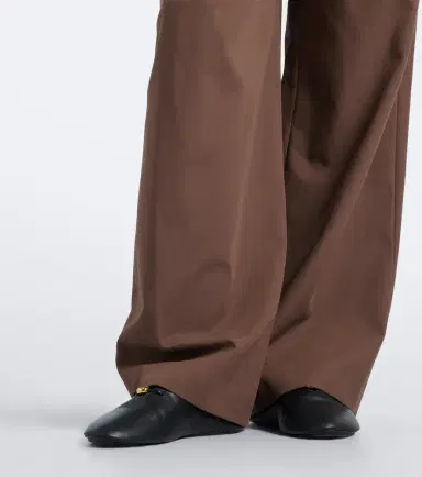 Loewe Belted draped cotton wide-leg pants | Thumbnail 2 Loewe Belted draped cotton wide-leg pants | Thumbnail 2