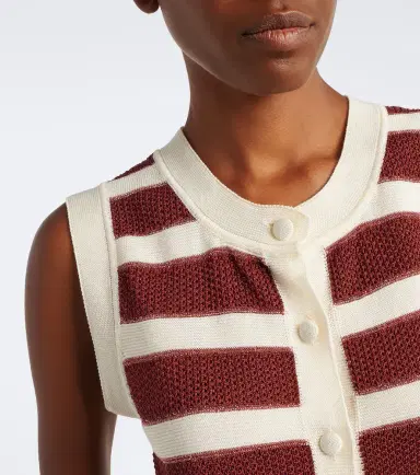 Eres Divergent striped cotton-blend top | Thumbnail 2 Eres Divergent striped cotton-blend top | Thumbnail 2