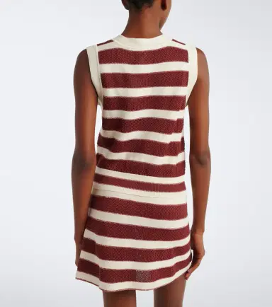 Eres Divergent striped cotton-blend top | Thumbnail 4 Eres Divergent striped cotton-blend top | Thumbnail 4