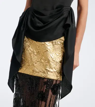 Jacques Wei Embroidered draped satin camisole | Thumbnail 4 Jacques Wei Embroidered draped satin camisole | Thumbnail 4