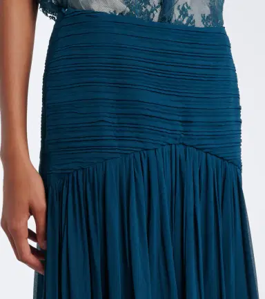 Jacques Wei Pleated chiffon maxi skirt | Thumbnail 2 Jacques Wei Pleated chiffon maxi skirt | Thumbnail 2