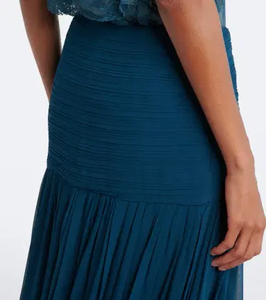 Jacques Wei Pleated chiffon maxi skirt | Thumbnail 4 Jacques Wei Pleated chiffon maxi skirt | Thumbnail 4