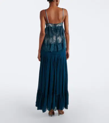 Jacques Wei Pleated chiffon maxi skirt | Thumbnail 6 Jacques Wei Pleated chiffon maxi skirt | Thumbnail 6