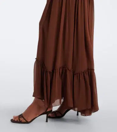 Jacques Wei Pleated chiffon maxi skirt | Thumbnail 3 Jacques Wei Pleated chiffon maxi skirt | Thumbnail 3
