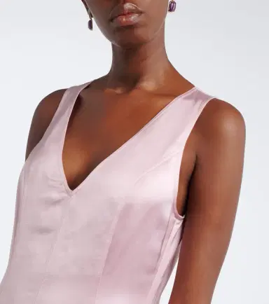 Jacques Wei Feather-trimmed satin gown | Thumbnail 6 Jacques Wei Feather-trimmed satin gown | Thumbnail 6