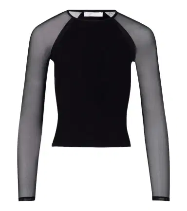 Eres Marita tulle-trimmed T-shirt | Thumbnail 1 Eres Marita tulle-trimmed T-shirt | Thumbnail 1
