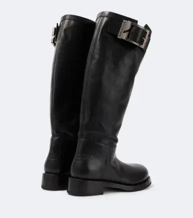 Balenciaga Motor leather knee-high boots | Thumbnail 2 Balenciaga Motor leather knee-high boots | Thumbnail 2