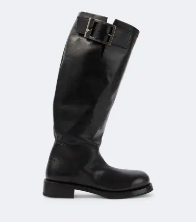 Balenciaga Motor leather knee-high boots | Thumbnail 3 Balenciaga Motor leather knee-high boots | Thumbnail 3