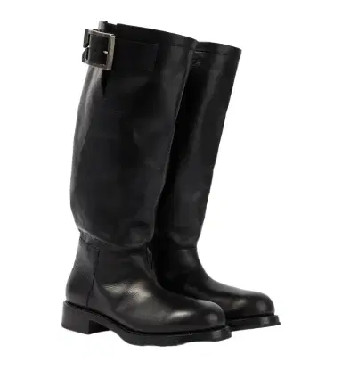 Balenciaga Motor leather knee-high boots | Thumbnail 1 Balenciaga Motor leather knee-high boots | Thumbnail 1