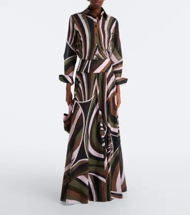 PUCCI Iride cotton muslin shirt | Thumbnail 2 PUCCI Iride cotton muslin shirt | Thumbnail 2
