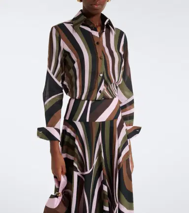 PUCCI Iride cotton muslin shirt | Thumbnail 3 PUCCI Iride cotton muslin shirt | Thumbnail 3