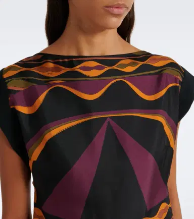 PUCCI Dune silk twill top | Thumbnail 5 PUCCI Dune silk twill top | Thumbnail 5