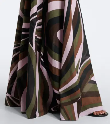 PUCCI Iride cotton muslin maxi skirt | Thumbnail 2 PUCCI Iride cotton muslin maxi skirt | Thumbnail 2