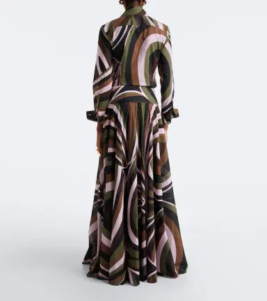PUCCI Iride cotton muslin maxi skirt | Thumbnail 6 PUCCI Iride cotton muslin maxi skirt | Thumbnail 6