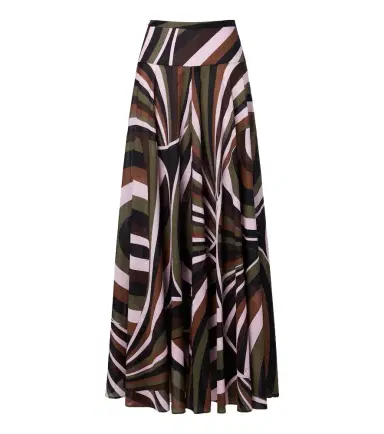PUCCI Iride cotton muslin maxi skirt | Thumbnail 1 PUCCI Iride cotton muslin maxi skirt | Thumbnail 1