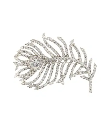 Jennifer Behr Pluma embellished brooch | Thumbnail 1 Jennifer Behr Pluma embellished brooch | Thumbnail 1