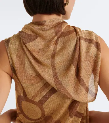 PUCCI Marmo Lurex voile scarf | Thumbnail 3 PUCCI Marmo Lurex voile scarf | Thumbnail 3