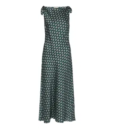 DÔEN Dôen Mariselle paisley silk-blend midi dress | Thumbnail 1 DÔEN Dôen Mariselle paisley silk-blend midi dress | Thumbnail 1