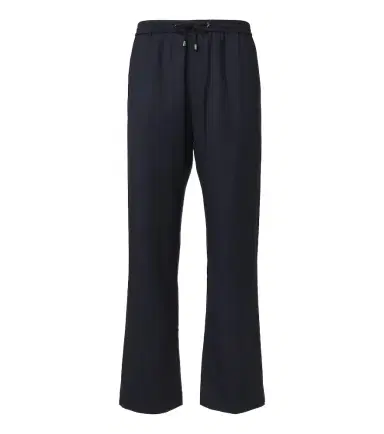 God’s True Cashmere Navy Soul cashmere wide-leg pants | Thumbnail 1 God’s True Cashmere Navy Soul cashmere wide-leg pants | Thumbnail 1