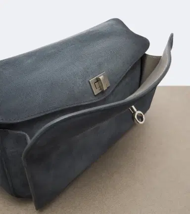 Balenciaga Le 7 Medium suede shoulder bag | Thumbnail 2 Balenciaga Le 7 Medium suede shoulder bag | Thumbnail 2