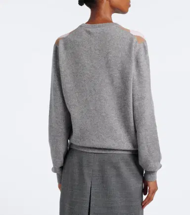 Prada Argyle cashmere sweater | Thumbnail 5 Prada Argyle cashmere sweater | Thumbnail 5