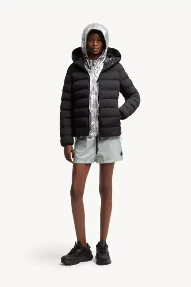 Moncler Alete Hooded Short Down Jacket | Thumbnail 3 Moncler Alete Hooded Short Down Jacket | Thumbnail 3